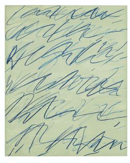 Cy Twombly - Roman Notes: one print