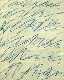 Cy Twombly - Roman Notes Vi (Bastian 26)