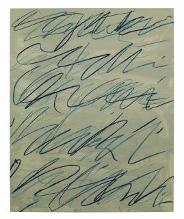 Cy Twombly - Roman Notes VI, from Roman Notes