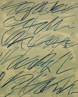 Cy Twombly - Roman notes VI