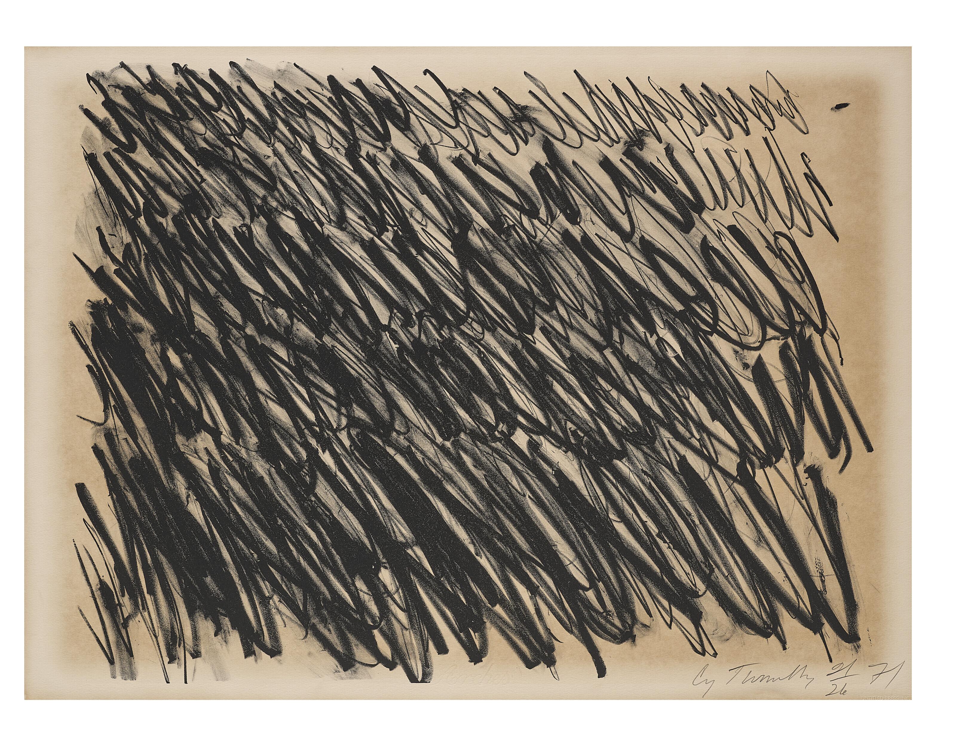 Cy Twombly - Sans titre