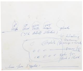 Cy Twombly - Senza Titolo (Appunti)
