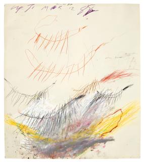 Cy Twombly - Solar Barge of Sesostris
