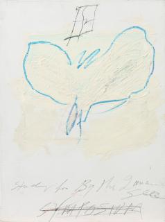 Cy Twombly - Study For By The Ionian Sea