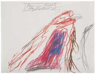 Cy Twombly - Triumph of Galatea