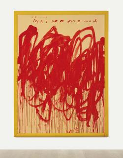 Cy Twombly - Untitled [Bacchus 1St Version V]