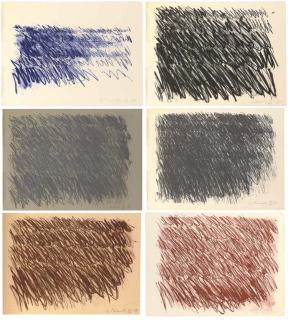 Cy Twombly - Untitled (Bastian 29-34)