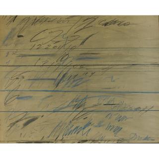 Cy Twombly - Untitled (Bastian 37)