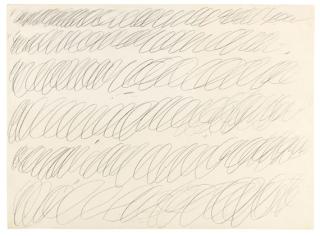 Cy Twombly - Untitled (Drawing for Manifesto of Plinio)