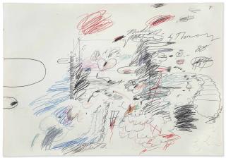 Cy Twombly - Untitled (Murder of Olofernes)