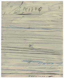 Cy Twombly - Untitled (Ramifications)