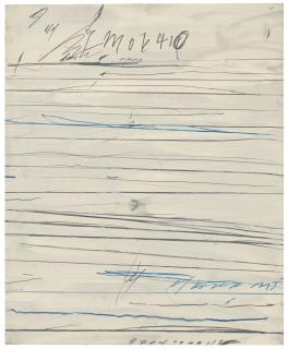 Cy Twombly - Untitled (Ramifications) 