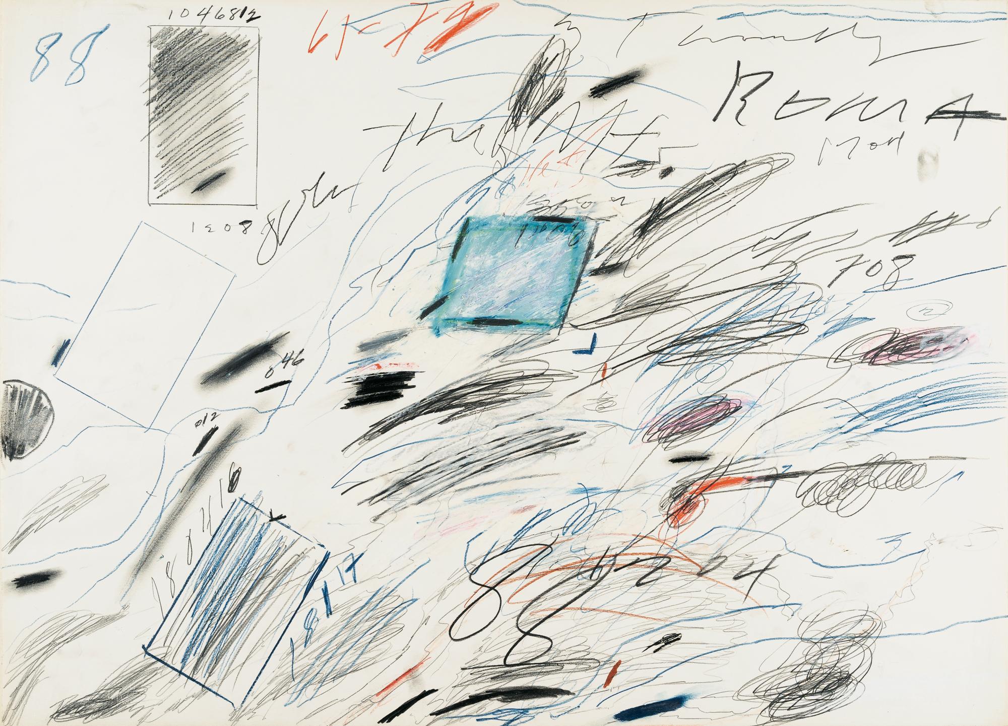 Cy Twombly - Untitled („ROMA“)