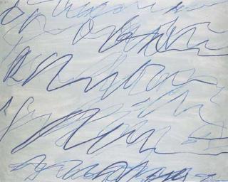 Cy Twombly - Untitled (Roman Note no. 21)