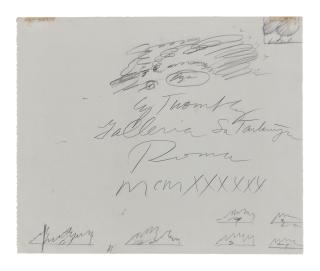 Cy Twombly - Untitled