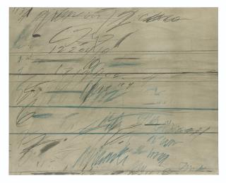 Cy Twombly - Untitled