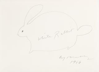 Cy Twombly - White Rabbit