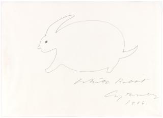 Cy Twombly - White Rabbit