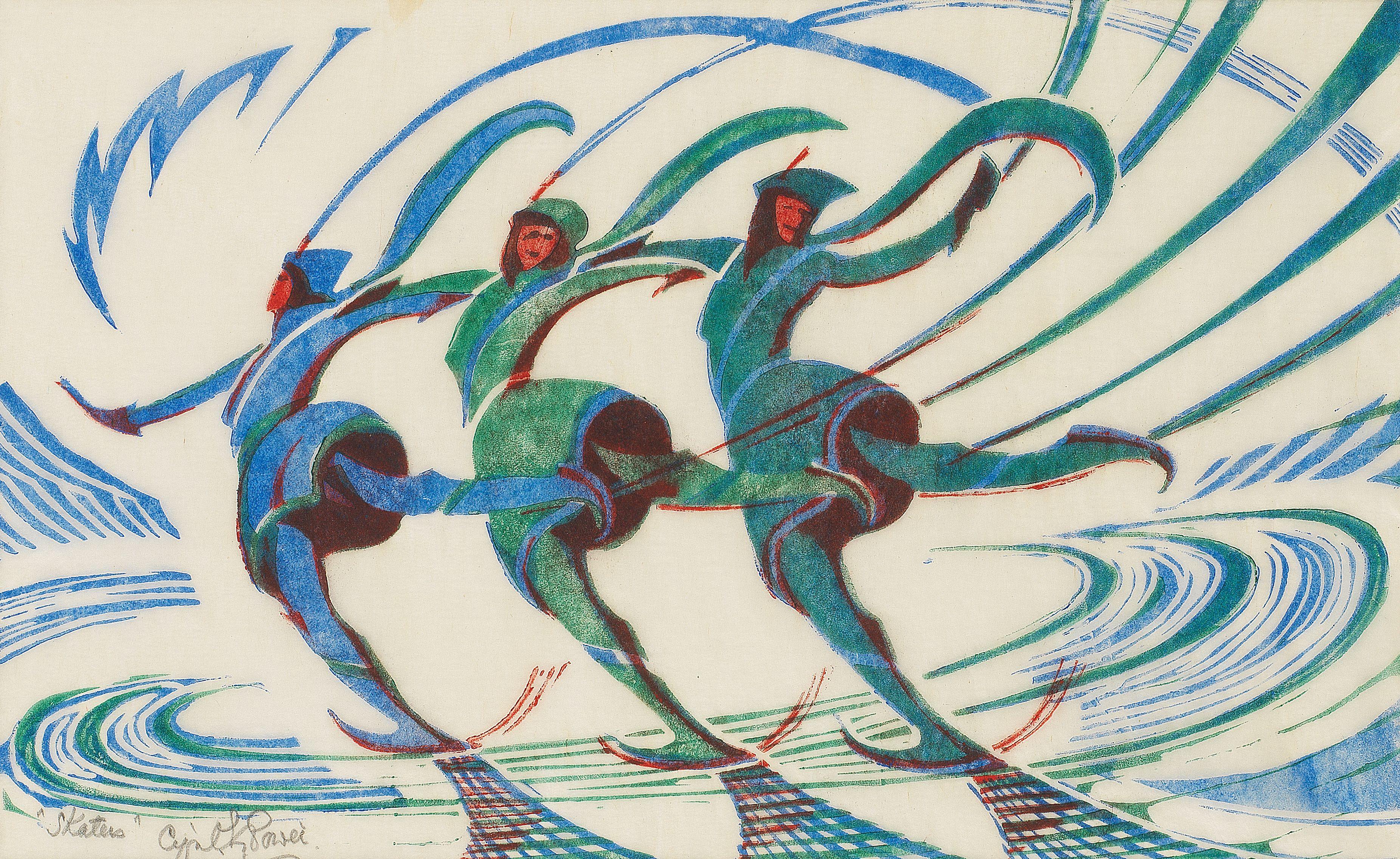 Cyril Edward Power - Skaters