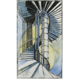 Cyril Edward Power - The Tube Staircase (Coppel Cep 11)