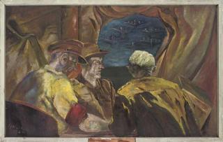 Cyril J. Ross, R.O.I., N.S.P.S.P. - Air raid