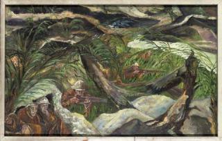 Cyril J. Ross, R.O.I., N.S.P.S.P. - Jungle warfare