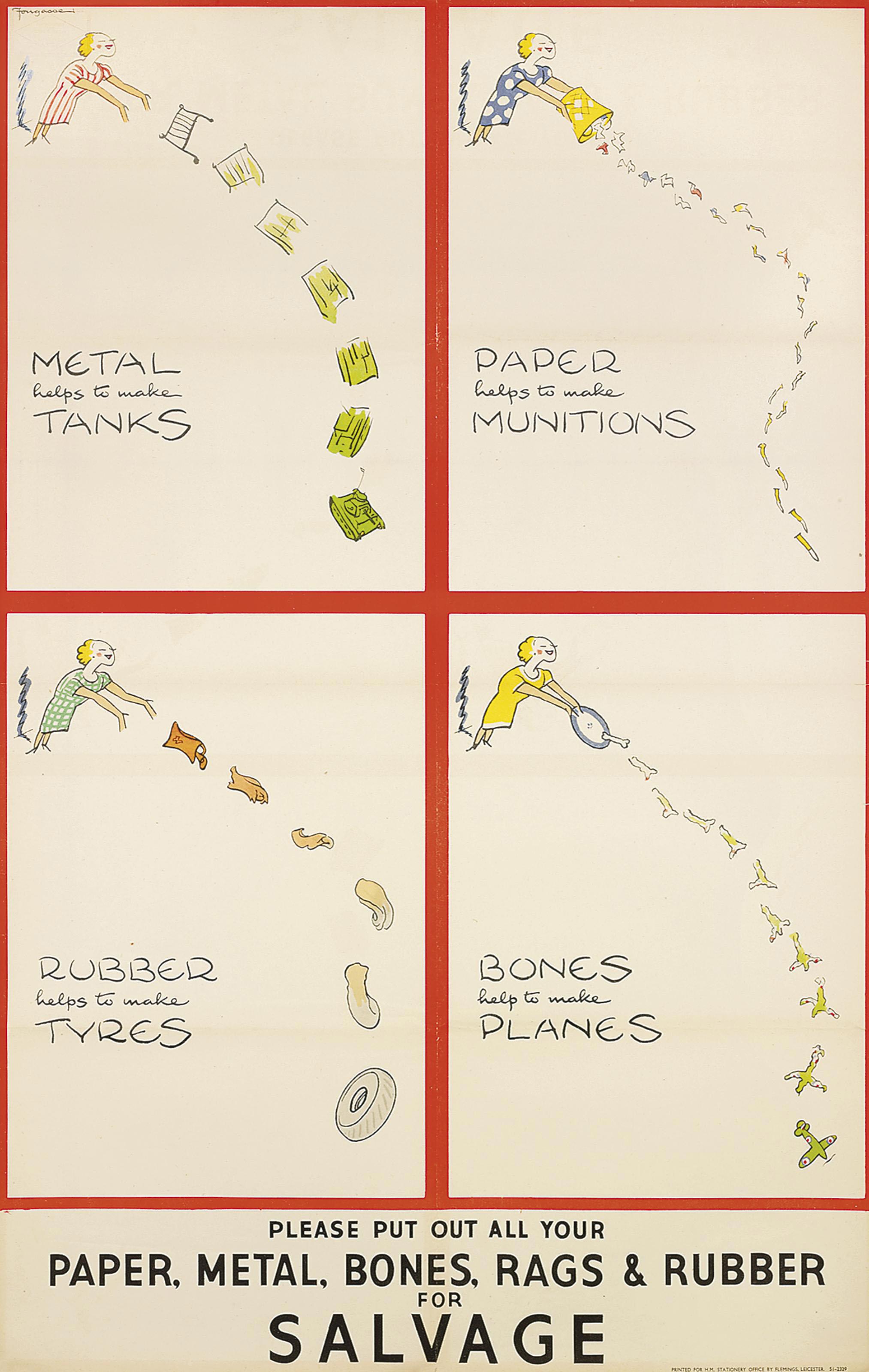 Cyril Kenneth Bird Fougasse - Salvage