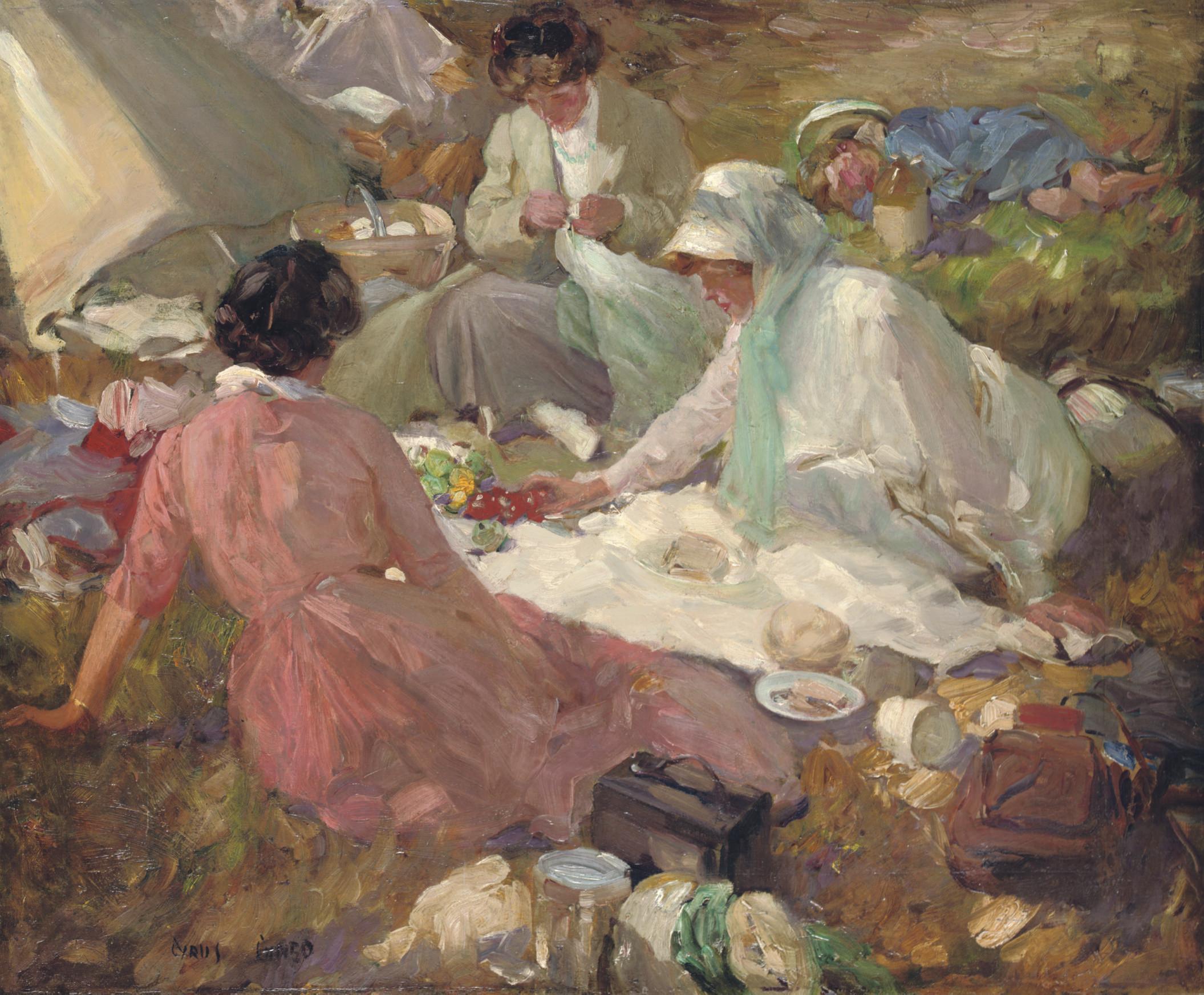 Cyrus Cincinnati Cuneo - The picnic