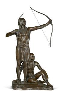 Cyrus Edwin Dallin - Archery Lesson
