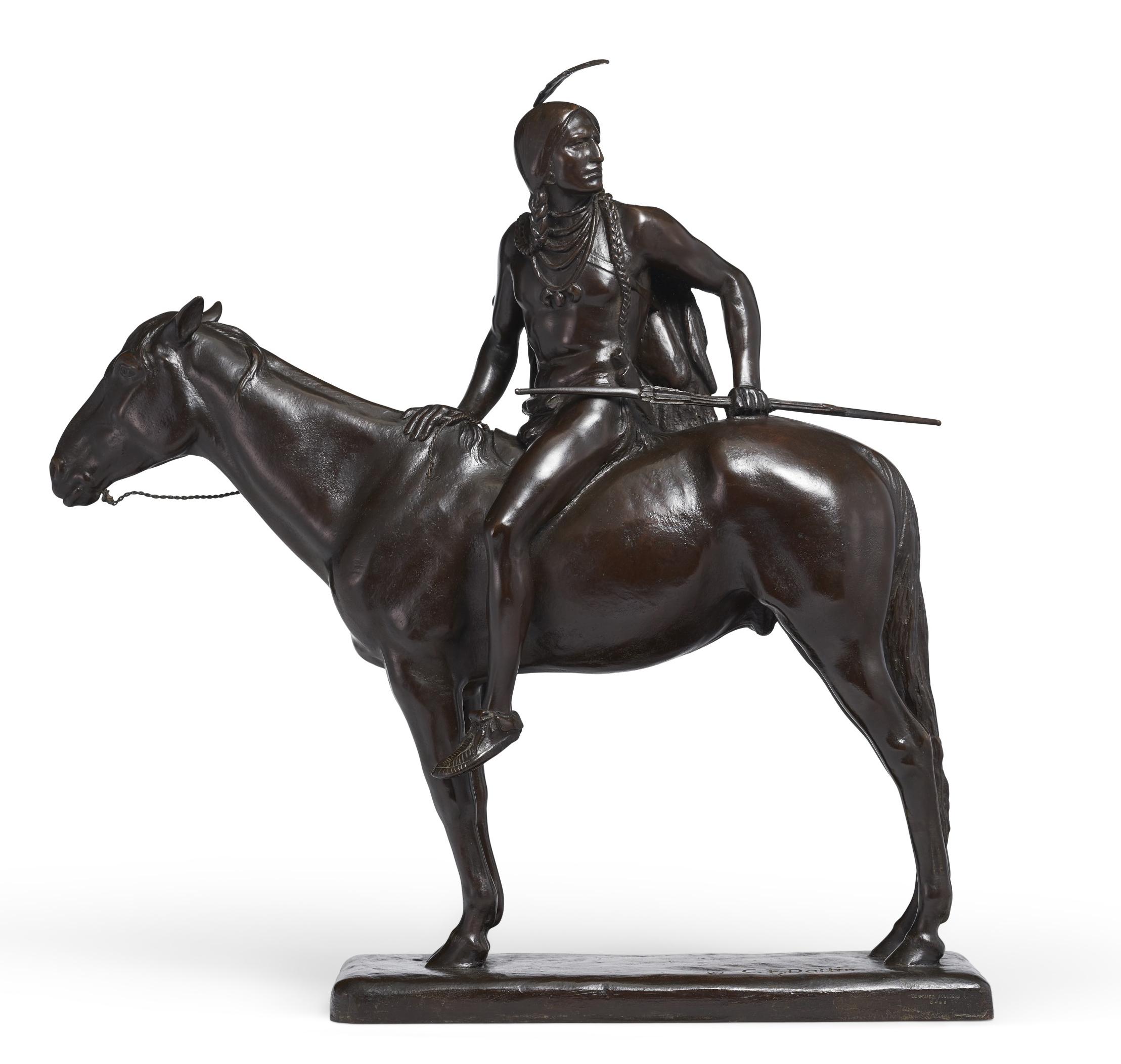 Cyrus Edwin Dallin - On the War Path