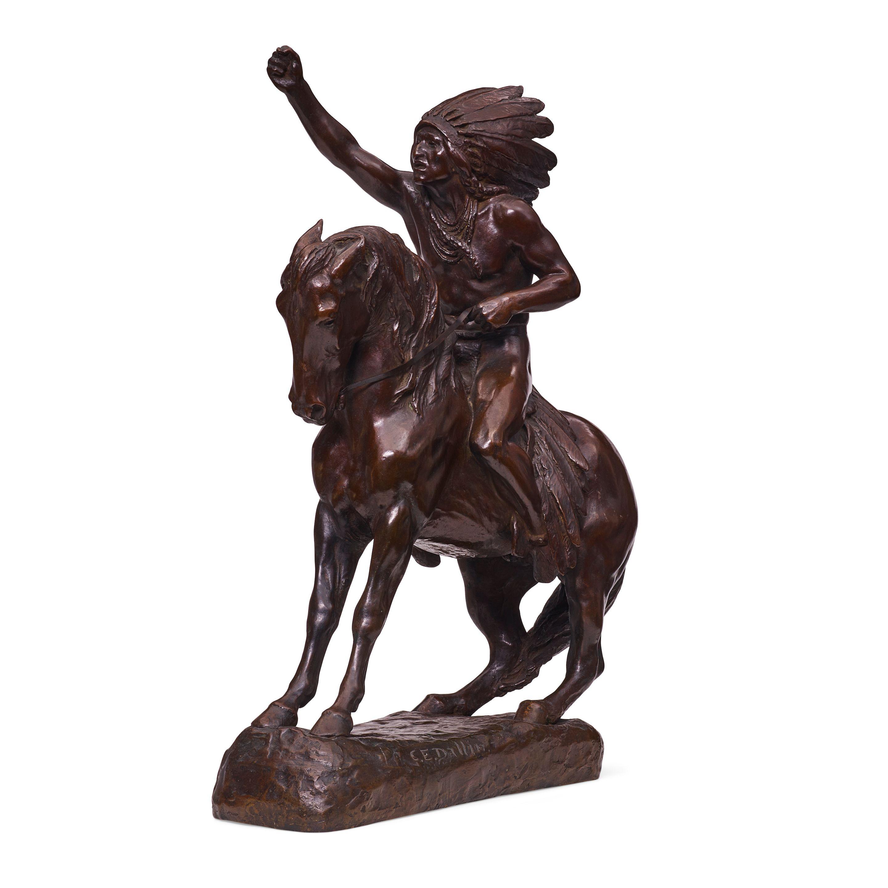 Cyrus Edwin Dallin - The Protest 20 1/2 in. high