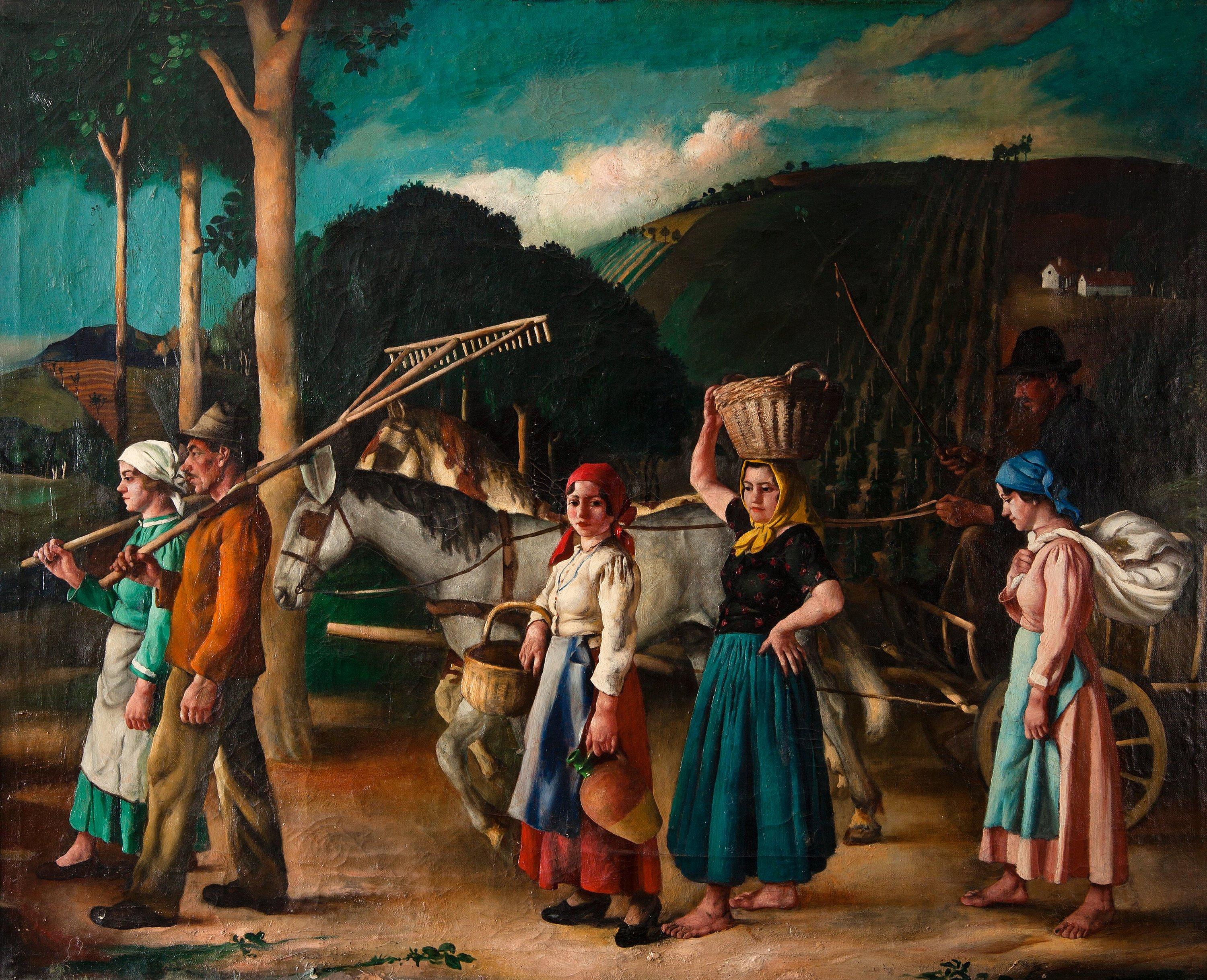 Czene Janos Apatfalvi - Harvest Time.