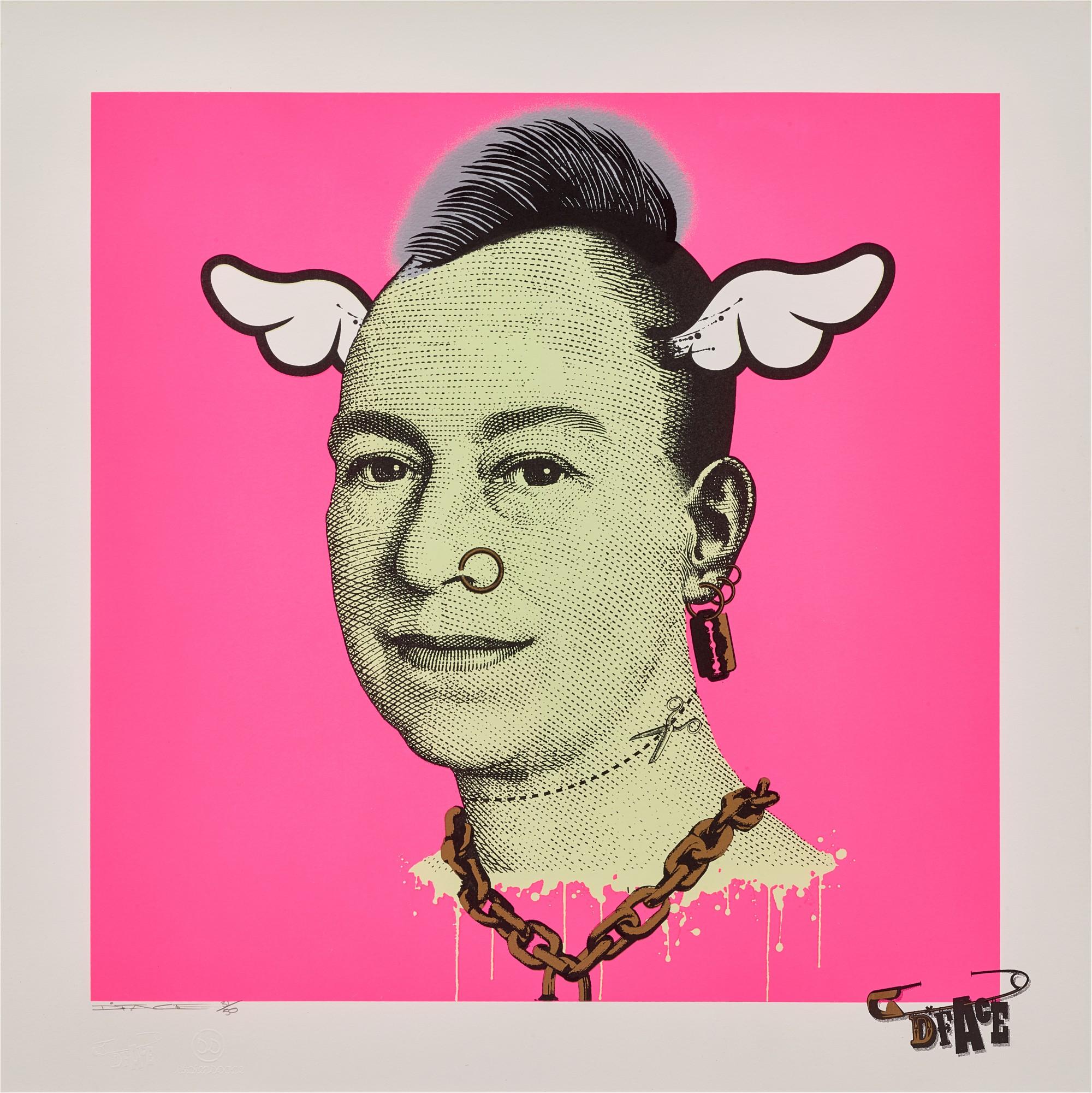 D*Face - More Punk Than You Punk (Fluorescent Pink)