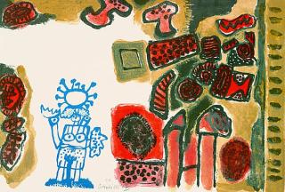 D.i. C. G. van Beverloo Corneille - Sans titre