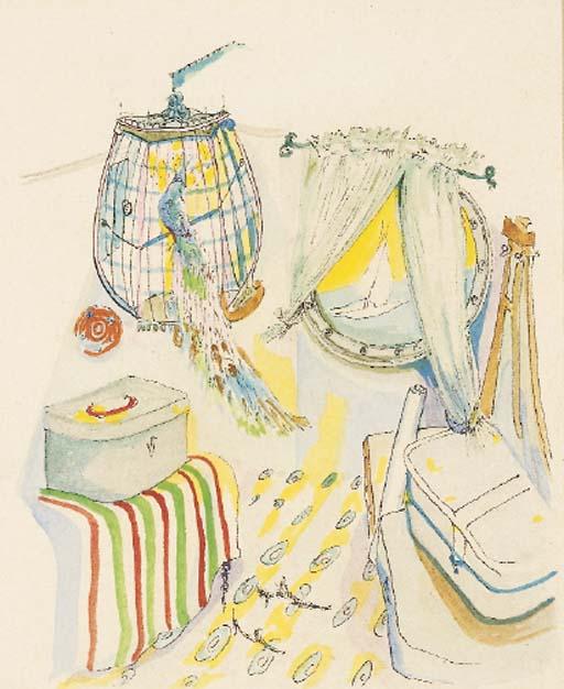 D.O. Widkopf - Nature morte aux poissons