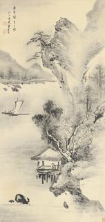 Da Chongguang - Landscape With Sailboats