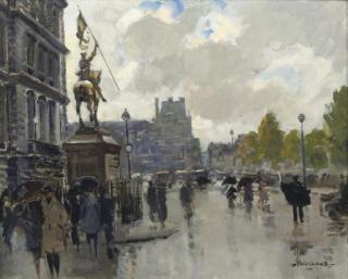 Daan Mühlhaus - Place des Pyramides, Paris