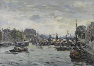Daan Mühlhaus - View of the Amstel, Amsterdam