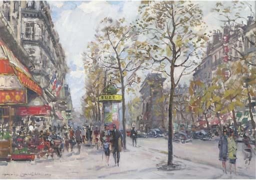 Daan Muhlhaus - Along The Boulevard, Paris