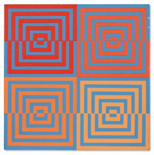 Dadamaino - Dinamica cromatica dal rosso vermiglione al giallo arancio