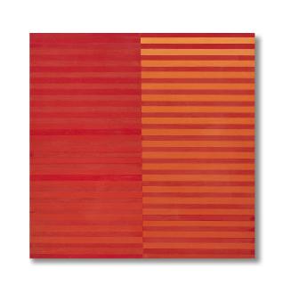 Dadamaino - Ricerca del Colore Arancio su Rosso, circa 1966 - 1968