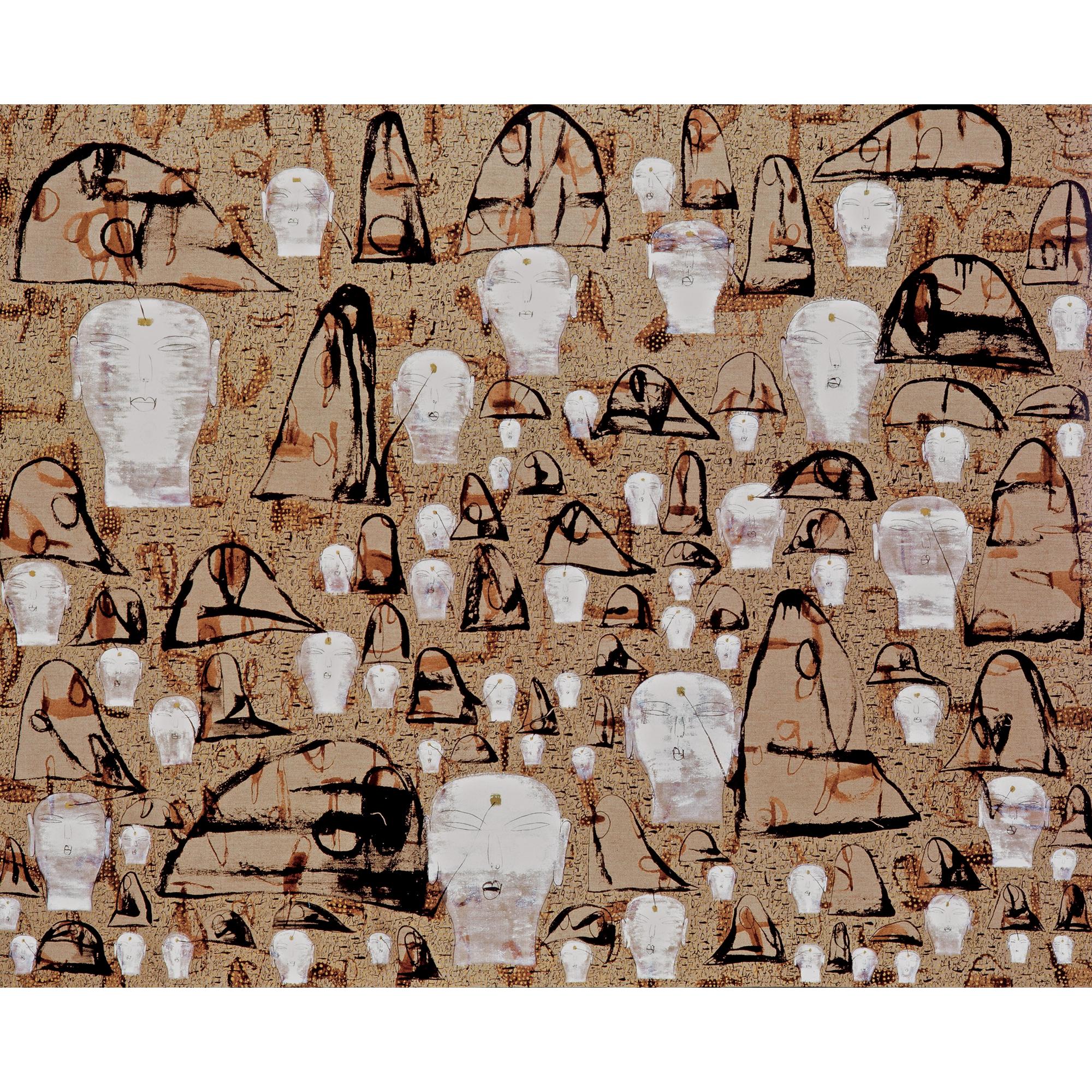 Dadang Christanto - Heads With Silver