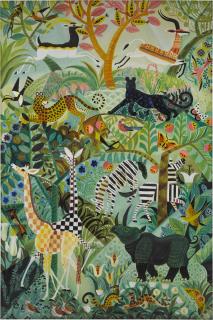 Dahlov Zorach Ipcar - Calico Jungle