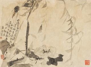 Dai Li - Flowers and Insects, 1732