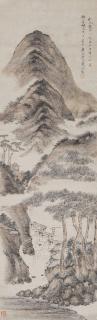 Dai Xi - Landscape After Wang Fu, 1828