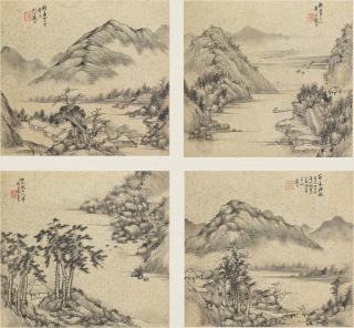 Dai Xi - Landscapes in Ancient Styles