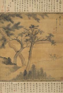 Dai Xi - Scholars Talking Under Trees