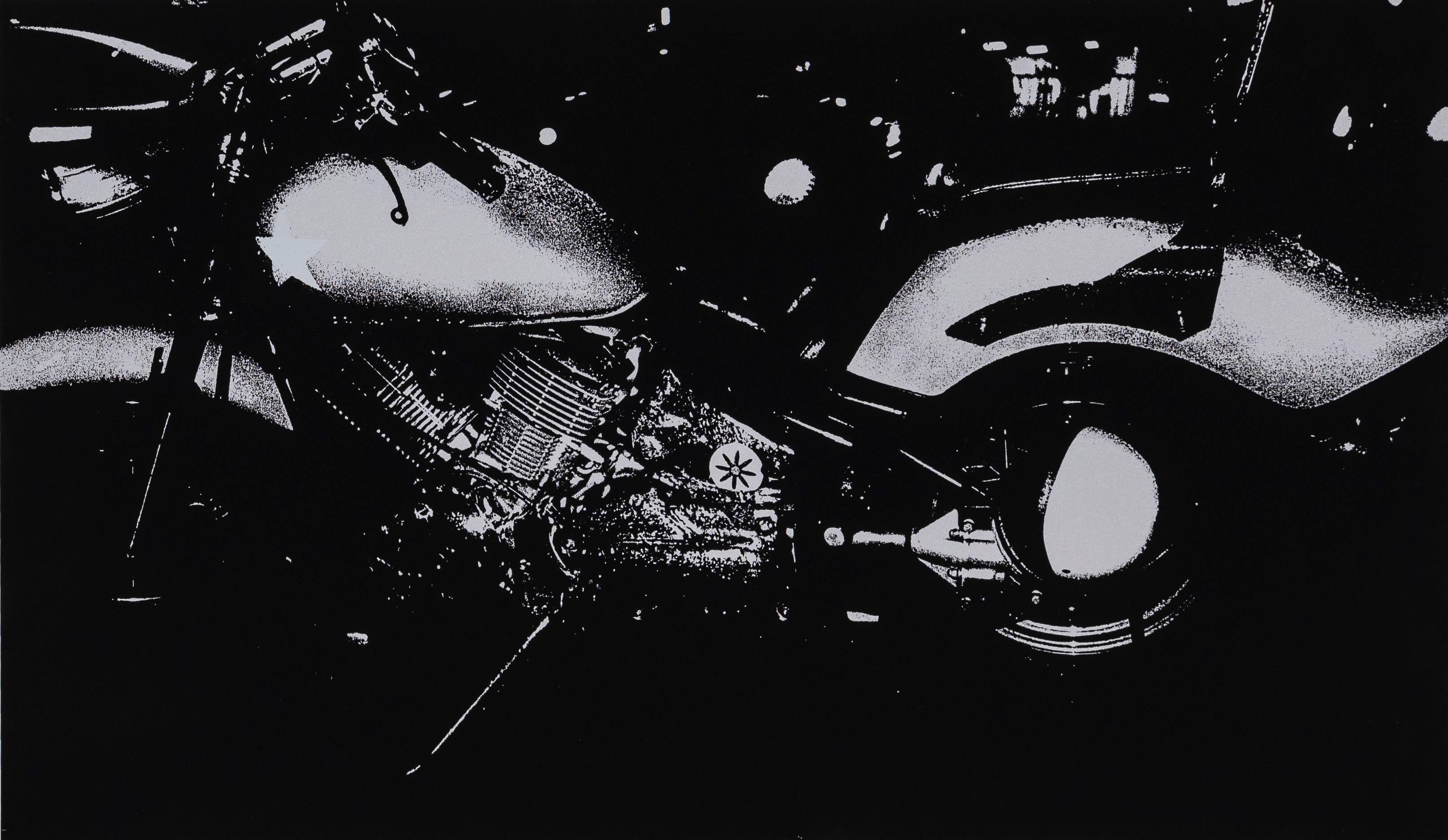 Daido Moriyama - Untitled from Kiroku - Record No.6 (Motorcycle)