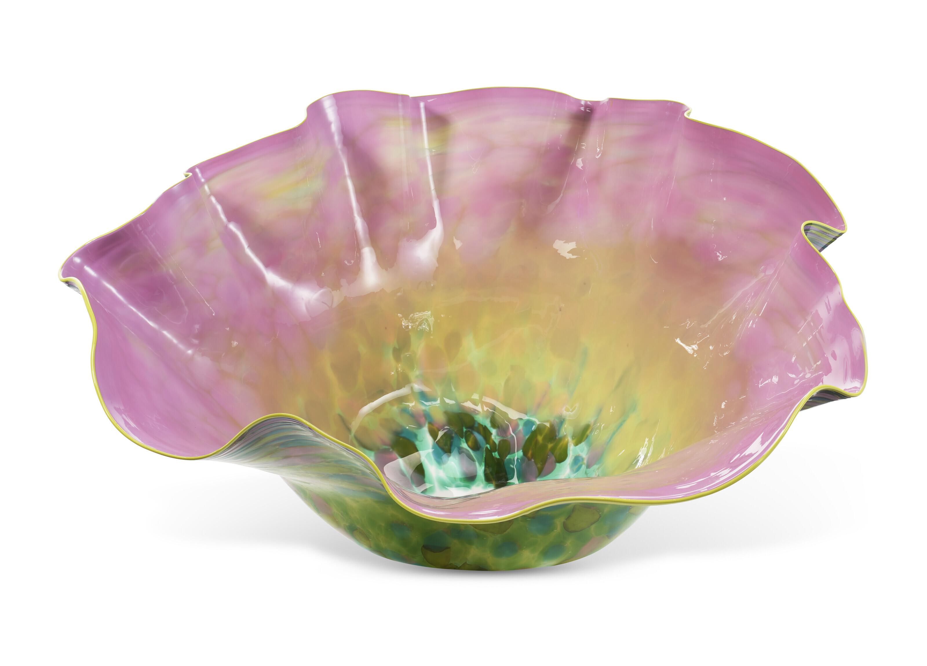Dale Chihuly - Large Shell from \'Macchia\' Set