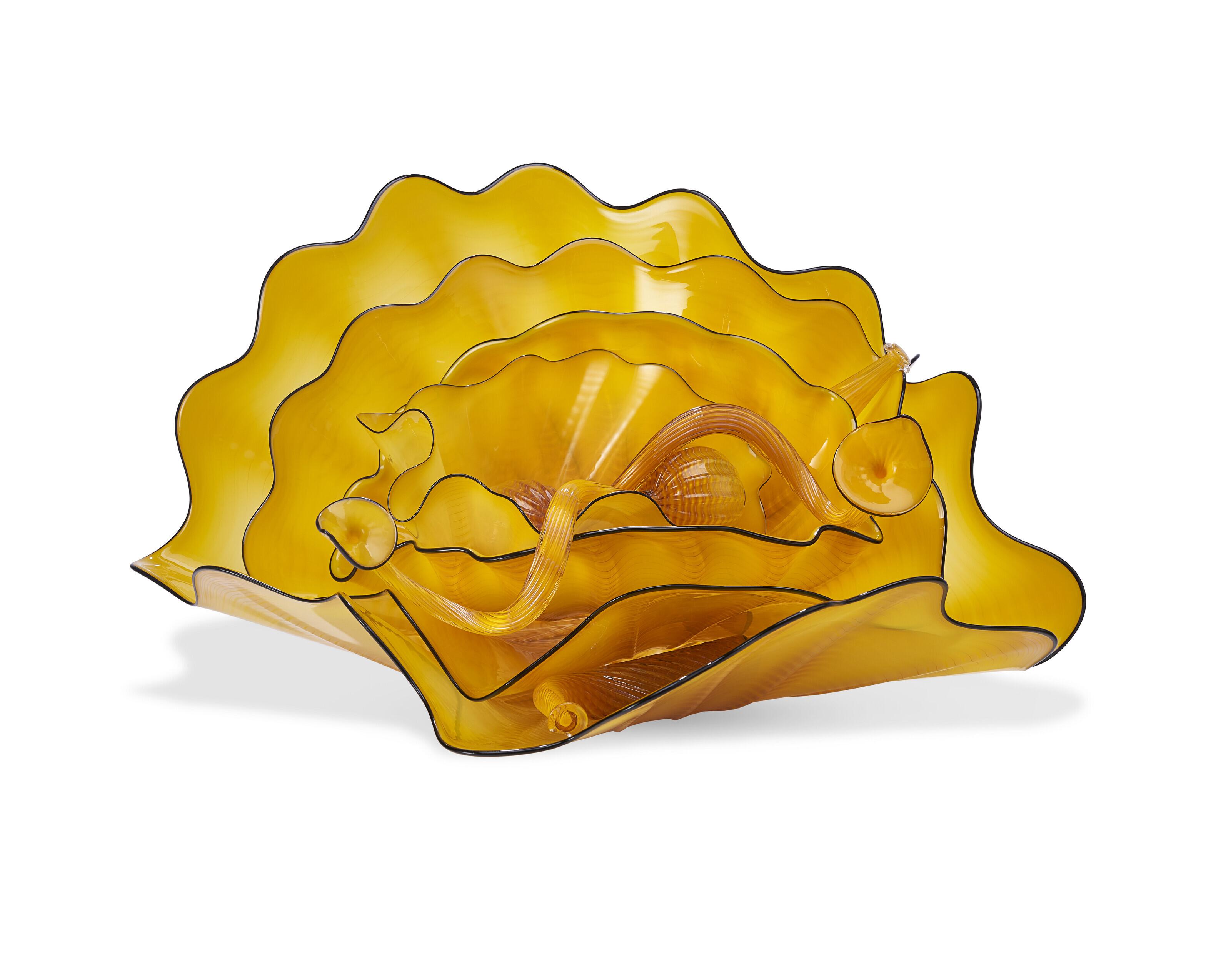 Dale Chihuly - \'Seaform\' Set, in Eight Parts